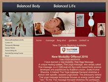 Tablet Screenshot of massage-fengshui.com